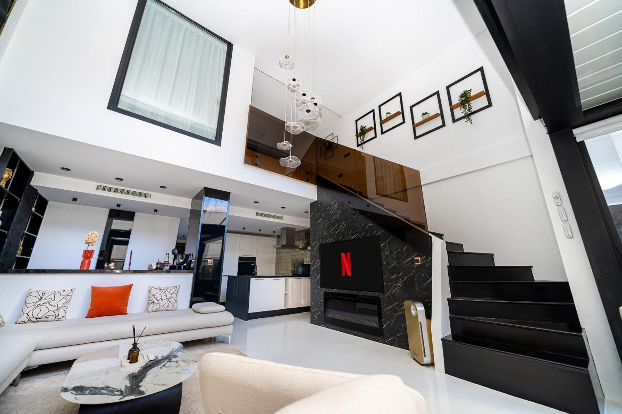 Апартаменты Ecrin Secret, Duplex Prestige, Proche Corniche & Medina, Piscine, Parking, Wifi, Iptv, Ac Танжер Экстерьер фото